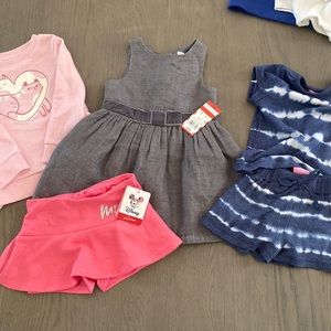 Nwt 2t girls 5 piece lot